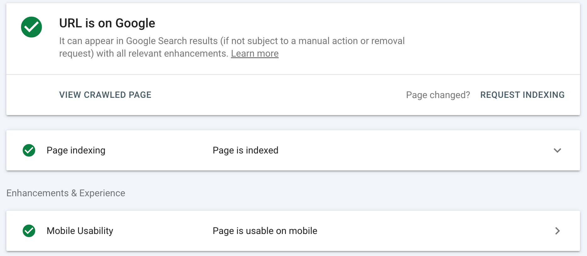 SEO 101 - Google Search Console Page Index